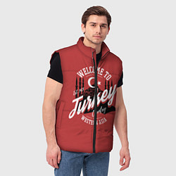 Мужской жилет Турция - Turkey, цвет: 3D-черный — фото 2
