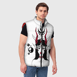 Мужской жилет Devil beauty, цвет: 3D-красный — фото 2