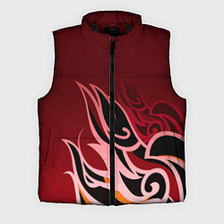Мужской жилет ТОМА GENSHIN IMPACT, цвет: 3D-черный