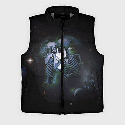 Мужской жилет Галактическая беспредельная любовь, цвет: 3D-светло-серый