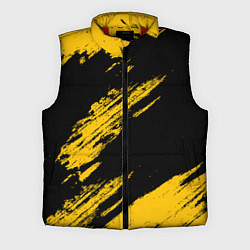 Мужской жилет BLACK AND YELLOW GRUNGE ГРАНЖ