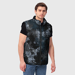 Мужской жилет Камуфляж ночной Ниндзя, цвет: 3D-черный — фото 2