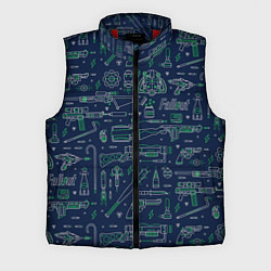 Мужской жилет Fallout - weapons, цвет: 3D-красный