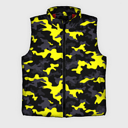 Мужской жилет Black Camo, цвет: 3D-красный