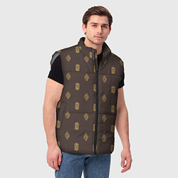 Мужской жилет Mono Monogramm Dope Camo Dope Street Market, цвет: 3D-светло-серый — фото 2