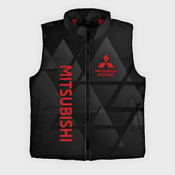 Мужской жилет Mitsubishi Геометрия треугольники, цвет: 3D-красный