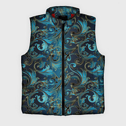Мужской жилет Blue Abstract Узоры