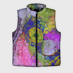 Мужской жилет ИЛЛЮЗИЯ ЦВЕТОВ, цвет: 3D-черный