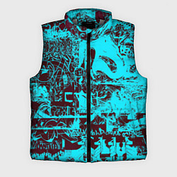 Мужской жилет БИРЮЗОВАЯ ПАЛИТРА ЦВЕТА, цвет: 3D-светло-серый