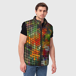 Мужской жилет Диско шар, цвет: 3D-черный — фото 2