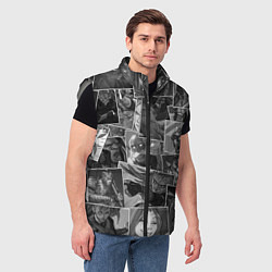 Мужской жилет Дота 2 паттерн, цвет: 3D-светло-серый — фото 2