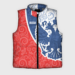 Мужской жилет ГЕРБ РОССИИ С УЗОРАМИ