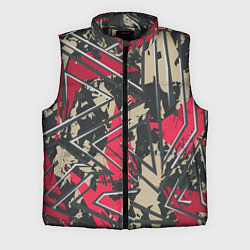 Мужской жилет Камуфляжный паттерн, цвет: 3D-черный