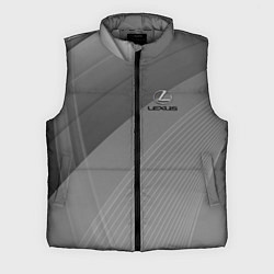 Мужской жилет Lexus - абстракция - sport, цвет: 3D-светло-серый