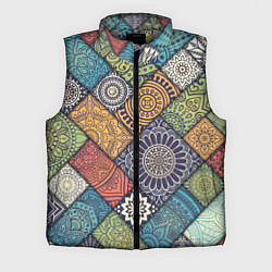 Мужской жилет Мандала орнамент, цвет: 3D-светло-серый