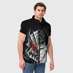 Мужской жилет БЕРСЕРК ГАТС И ДОСПЕХИ, цвет: 3D-черный — фото 2
