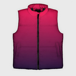 Мужской жилет RED to dark BLUE GRADIENT