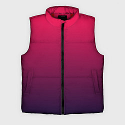 Мужской жилет RED to dark BLUE GRADIENT