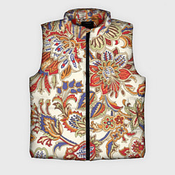 Мужской жилет Цветочный винтажный орнамент