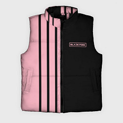 Мужской жилет BLACKPINK HALF BLACK-PINK MINI LOGO, цвет: 3D-черный