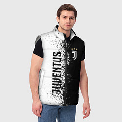 Мужской жилет Juventus ювентус 2019, цвет: 3D-светло-серый — фото 2