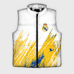 Мужской жилет Real madrid краска, цвет: 3D-черный