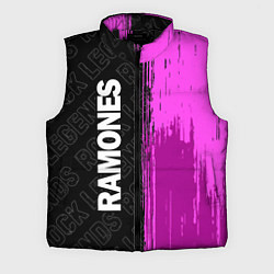 Мужской жилет Ramones Rock Legends, цвет: 3D-черный