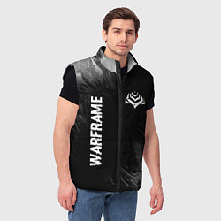 Мужской жилет Warframe Glitch на темном фоне - FS, цвет: 3D-черный — фото 2