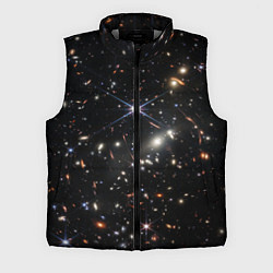 Мужской жилет Новое изображение ранней вселенной от Джеймса Уэбб, цвет: 3D-светло-серый