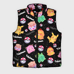 Мужской жилет Аниме: Pokemon, цвет: 3D-красный