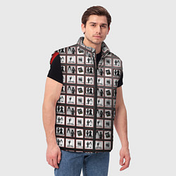 Мужской жилет Твоей игре конец, цвет: 3D-красный — фото 2