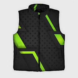 Мужской жилет BLACK GREEN GEOMETRY, цвет: 3D-черный