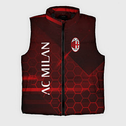 Мужской жилет Ac milan Соты, цвет: 3D-черный