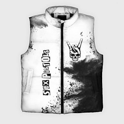 Мужской жилет Sex Pistols и рок символ на светлом фоне