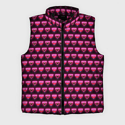 Мужской жилет Poppy Playtime - Kissy Missy Pattern - Huggy Wuggy, цвет: 3D-черный