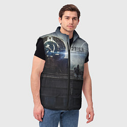 Мужской жилет STALKER Герб СССР В Припяти, цвет: 3D-черный — фото 2
