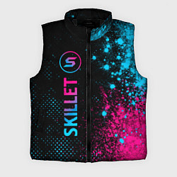 Мужской жилет Skillet - neon gradient: по-вертикали, цвет: 3D-черный