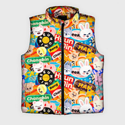 Мужской жилет Skzoo stickers characters, цвет: 3D-красный
