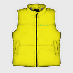 Мужской жилет Киберпанк - Лого Дэвида