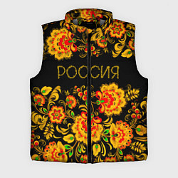 Мужской жилет РОССИЯ роспись хохлома