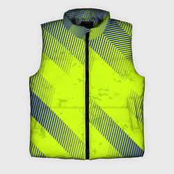 Мужской жилет Green sport style, цвет: 3D-черный
