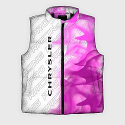 Мужской жилет Chrysler pro racing: по-вертикали, цвет: 3D-черный