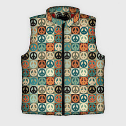 Мужской жилет Peace symbol pattern