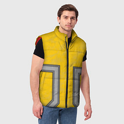 Мужской жилет Devid - cyberpunk edgerunners, цвет: 3D-красный — фото 2
