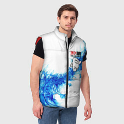 Мужской жилет Jdm style - Japan, цвет: 3D-красный — фото 2