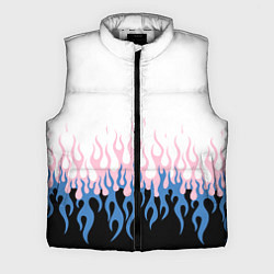 Мужской жилет Ледяное пламя, цвет: 3D-светло-серый