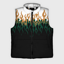 Мужской жилет Ледяное пламя инверсия, цвет: 3D-черный