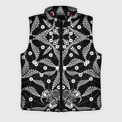 Мужской жилет Кружевной ажурный узор, цвет: 3D-красный