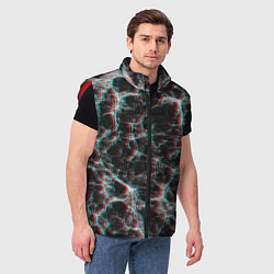 Мужской жилет Сеть нейронов, цвет: 3D-красный — фото 2