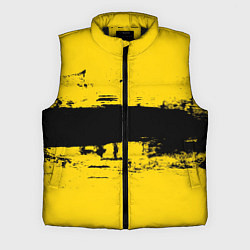 Мужской жилет Черно-желтая полоса Cyberpunk 2077